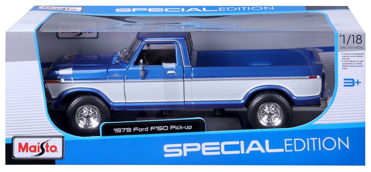 1979 Ford F-150 Pick-up Truck 1/18 blau