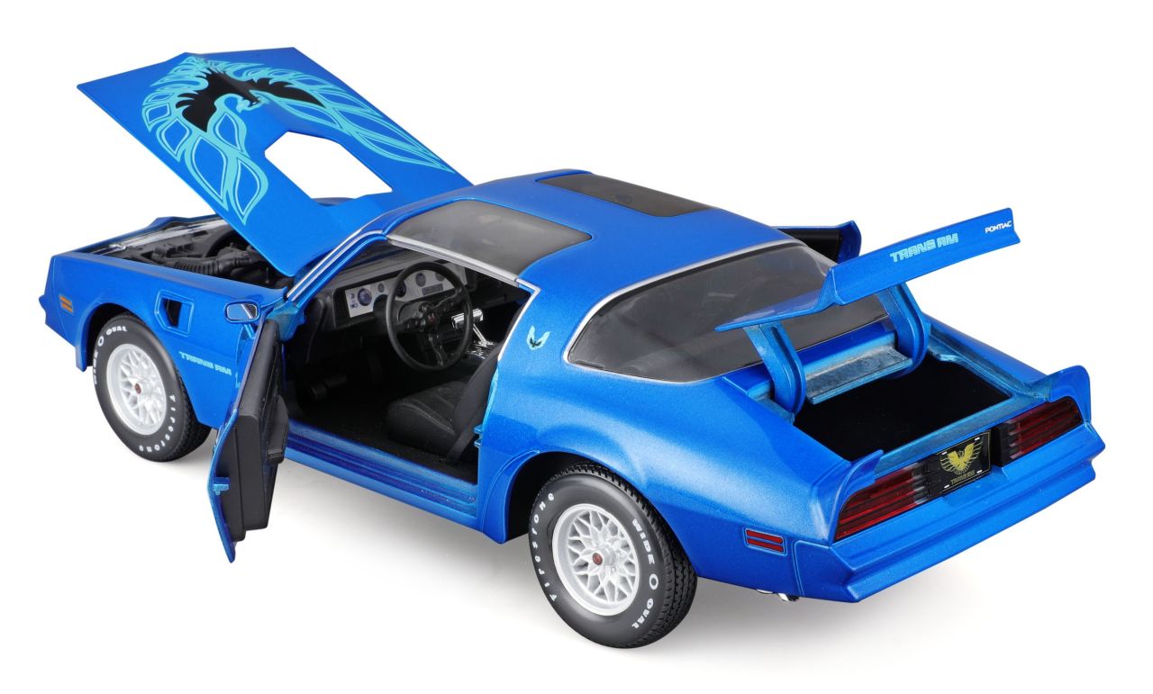 Pontiac Firebird Trans Am 1978 1/18 blau