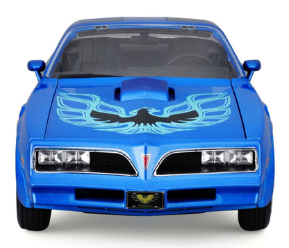 Pontiac Firebird Trans Am 1978 1/18 blau