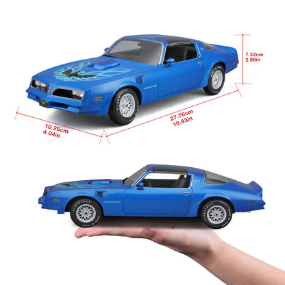 Pontiac Firebird Trans Am 1978 1/18 blau