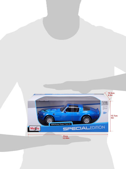 Pontiac Firebird Trans Am 1978 1/18 blau