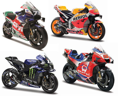 Racing Bikes 1/18 assortiert