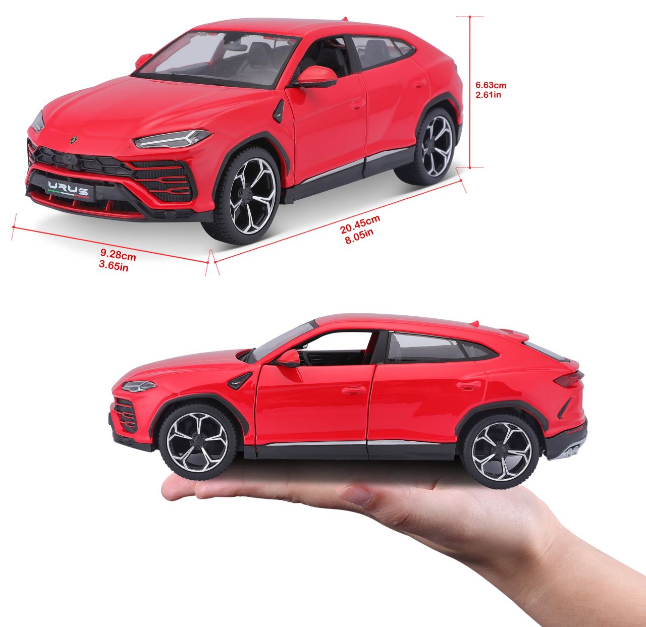 Lamborghini Urus rot 1/24