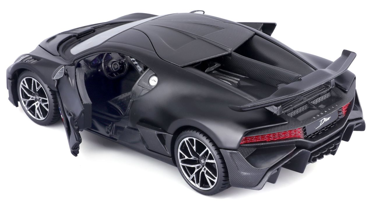 Bugatti Divo 1/24 schwarz matt