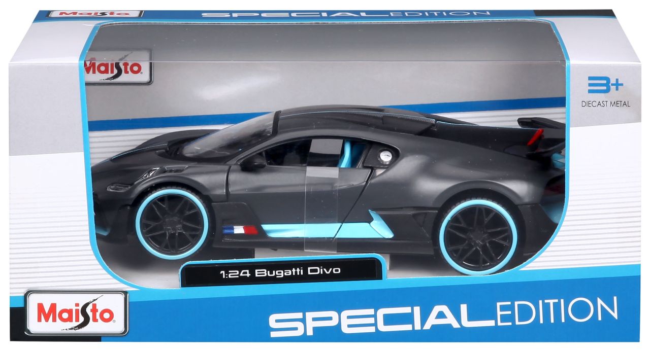 Bugatti Divo 1/24 grau