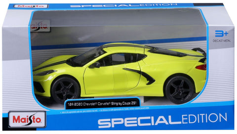 Chevrolet Corvette Stingray Coupe 2020 gelb 1/24