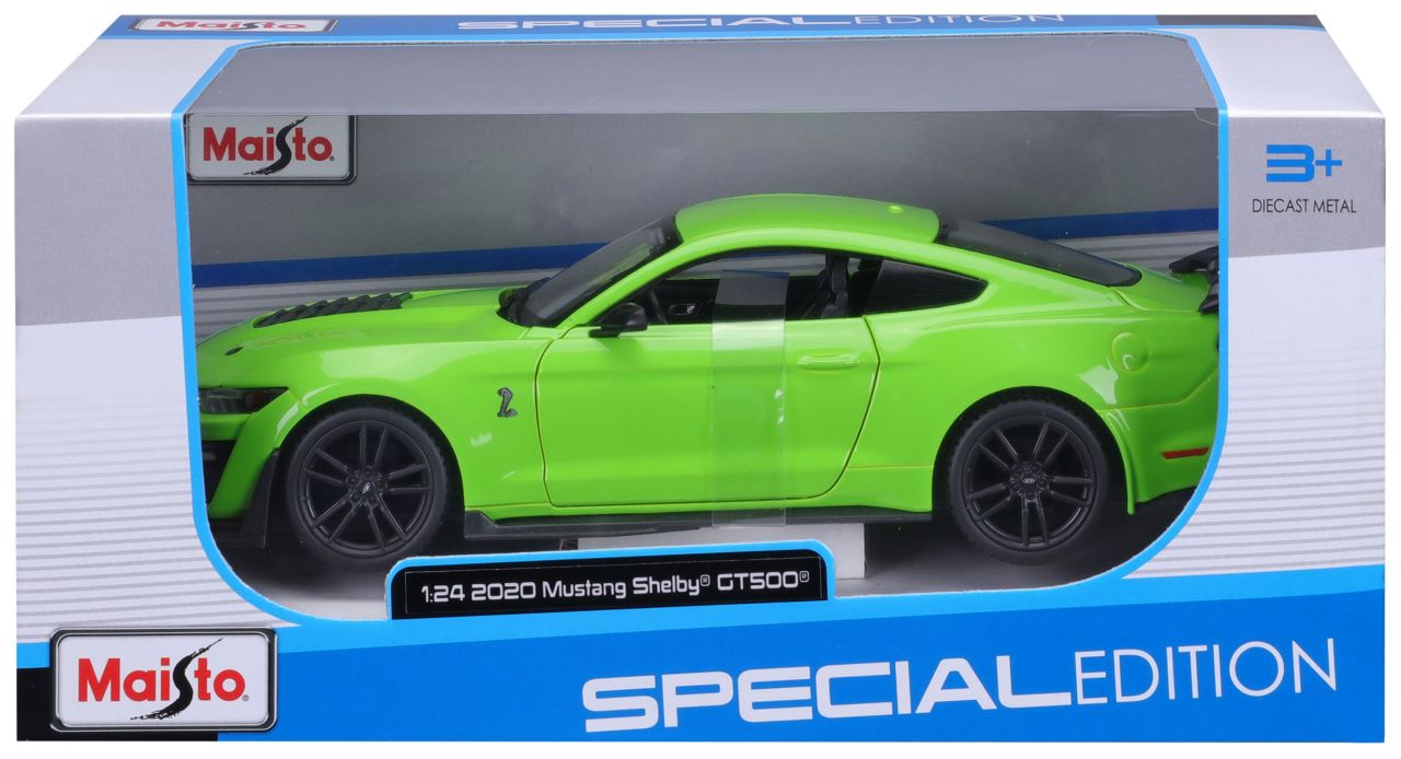 Ford Mustang Shelby GT500 2020 1/24 grün