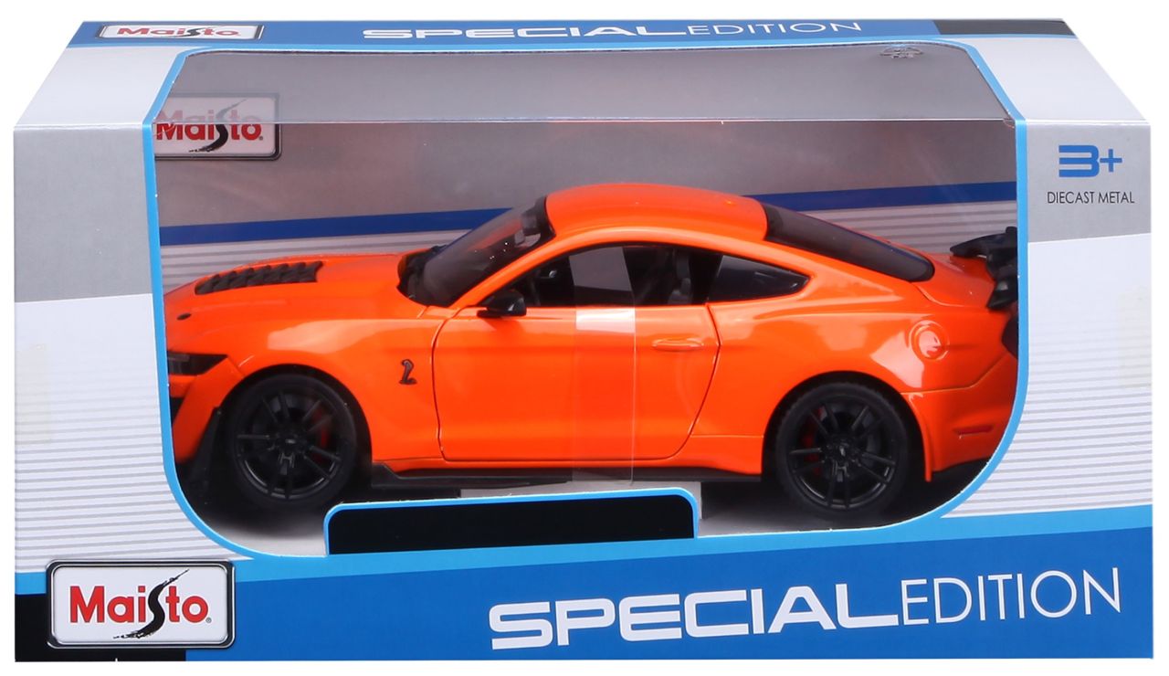 Ford Mustang Shelby GT500 2020 1/24 orange