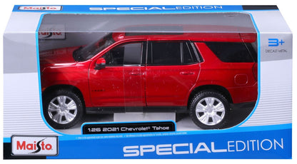 Chevrolet Tahoe 2021 1/24 rot