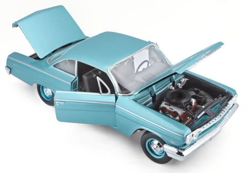 Chevrolet Bel Air 1962 blau 1/18