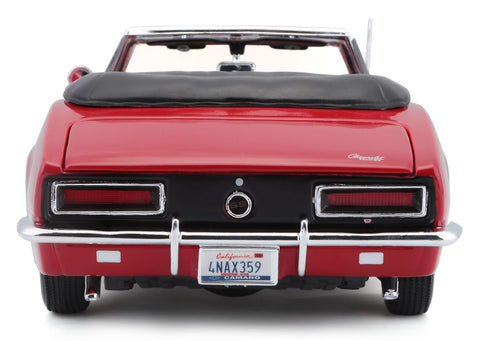 Chevrolet Camaro 1968 SS 396 convertible rot 1/18