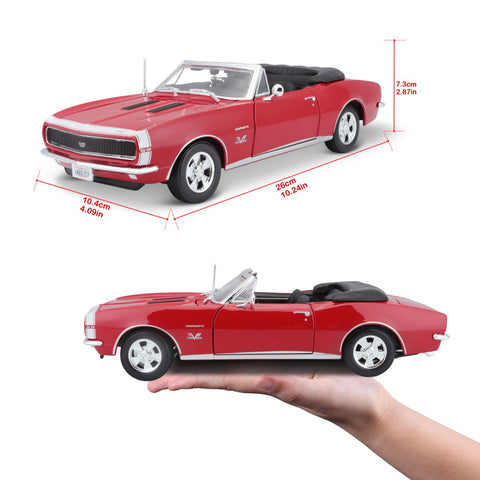 Chevrolet Camaro 1968 SS 396 convertible rot 1/18