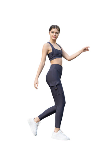 317 - Høytaljede Leggings med Lommer - Elegant Stil & Komfort 🔥