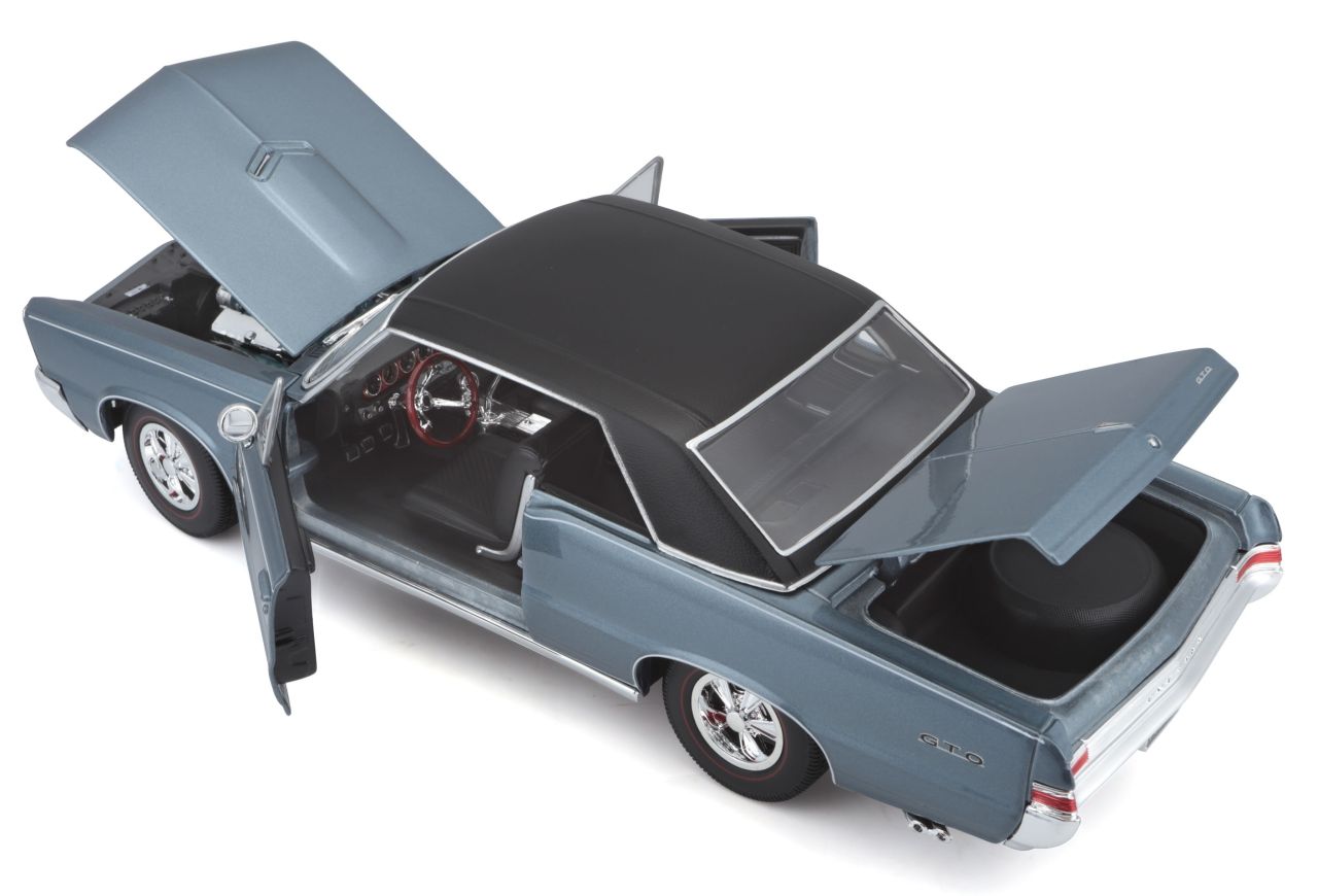 Pontiac GTO Hurst Edition 1965 blau 1/18