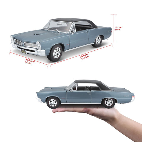 Pontiac GTO Hurst Edition 1965 blau 1/18