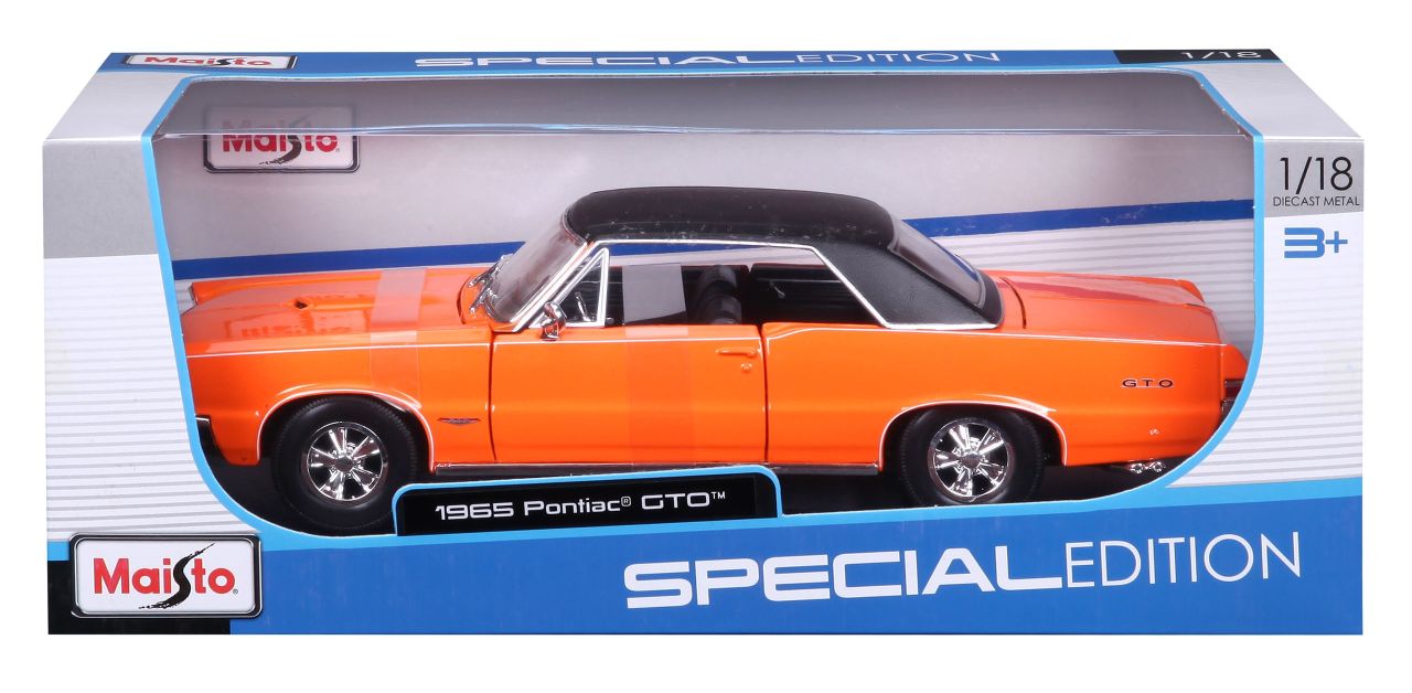 Pontiac GTO Hurst Edition 1965 orange 1/18