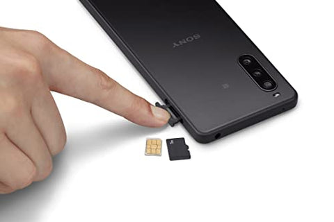 Sony Xperia 10 IV (5G Smartphone, 6 Zoll, OLED-Display , Dreifach-Kamera, 3,5-mm-Audioanschluss, 5.000mAh Akku, Dual SIM hybrid) 24+6 Monate Garantie [Amazon Exklusiv] lavendel