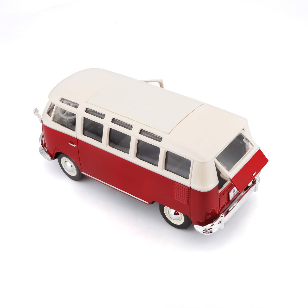 Volkswagen Bulli T1 Van Samba 1/24 rot
