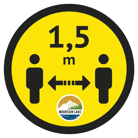 Bodenaufkleber bis 900 cm²
