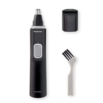 Panasonic Er-Gn300K503 Brauentrimmer für trockene und nasse Nase, Schwarz, 3,8 x 3,4 x 16,4 cm, für Herren.