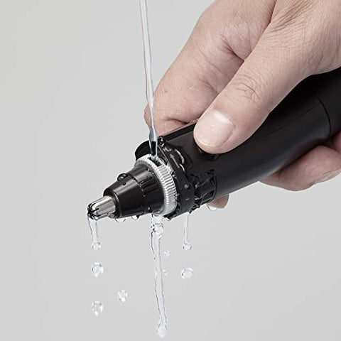 Panasonic Er-Gn300K503 Brauentrimmer für trockene und nasse Nase, Schwarz, 3,8 x 3,4 x 16,4 cm, für Herren.