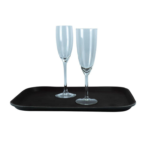 Serviertablett mit Antirutsch-Beschichtung – 35 x 25 cm