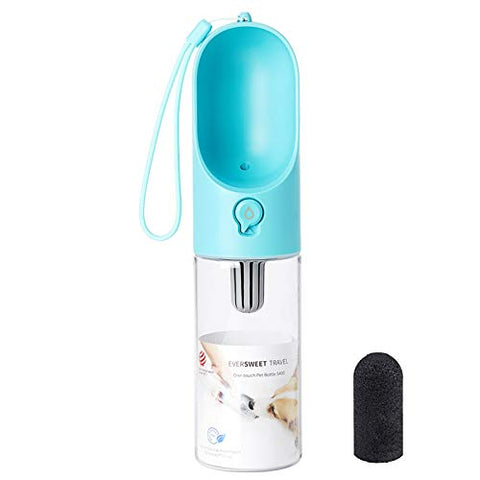 PETKIT P008 EVERSWEET Hundetrinkflasche für Hund, unterwegs, Leckdichte Outdoor Trinkflasche - 400ml