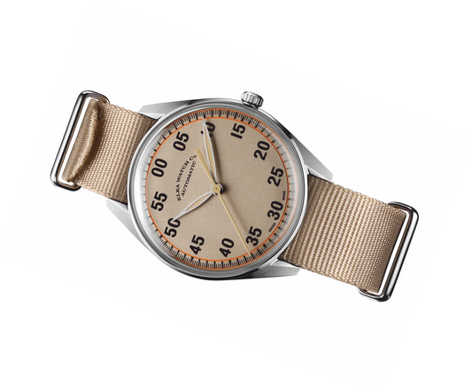 Elka Zegarek - Beżowy Pasek Nato 🕒 X02W-0901