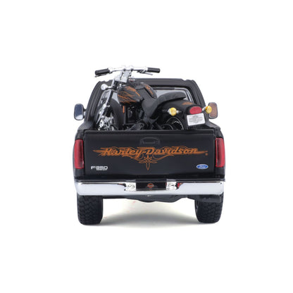 Ford F-350 Super Duty Harley Davidson 1/24 schwarz