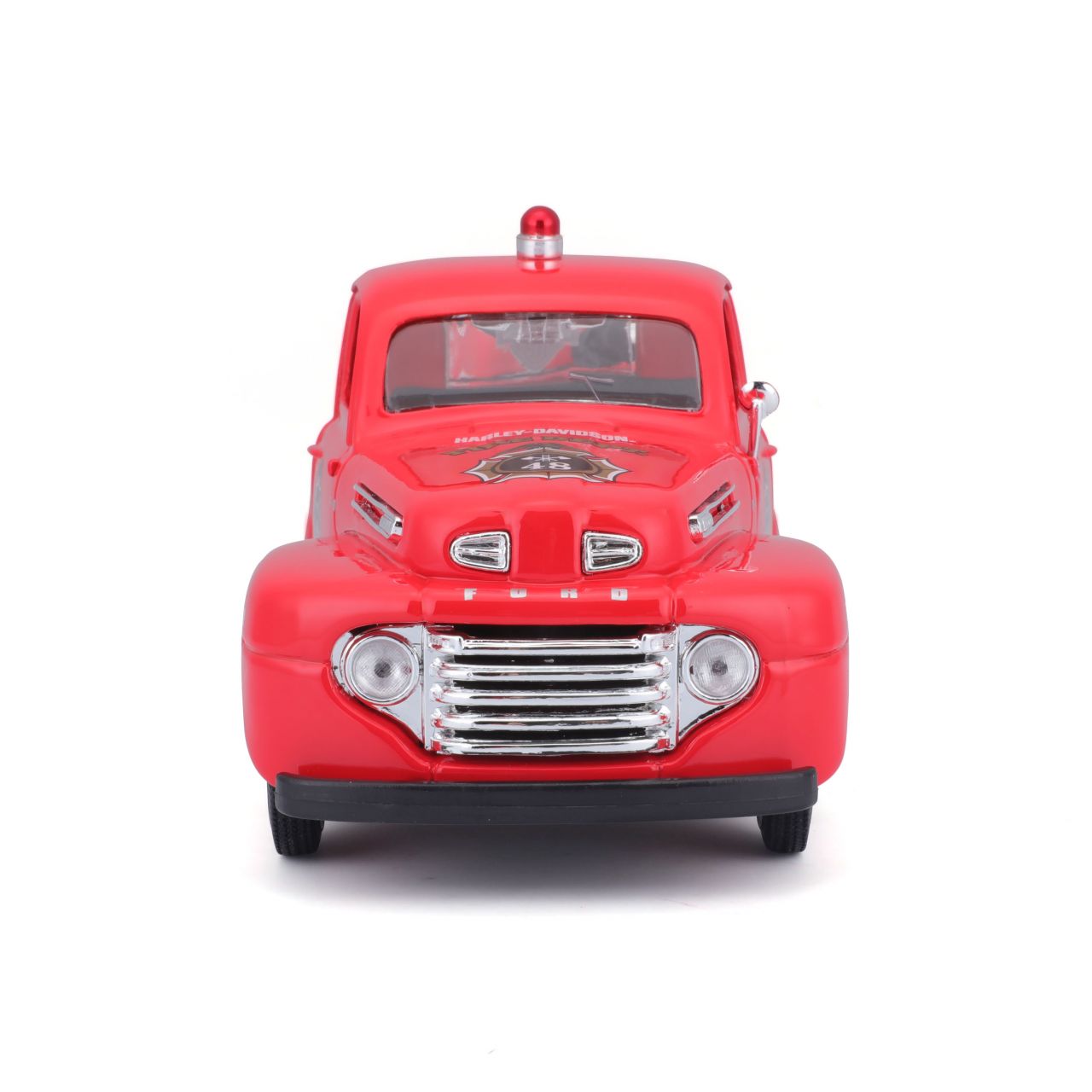 Ford F-1 Pick-Up 1948 Harley Davidson 1/24 rot