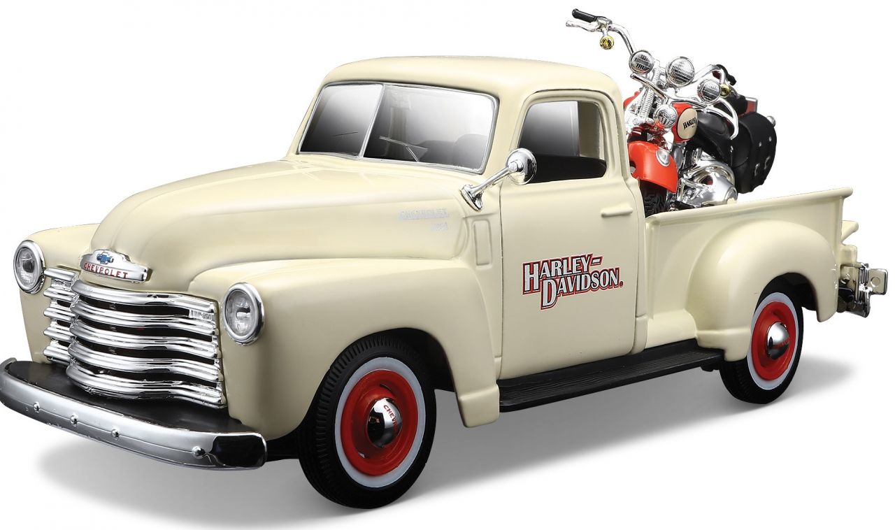 Chevrolet 3100 Pick-Up Harley Davidson 1/24 beige