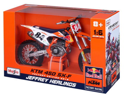 Red Bull KTM Supercross SX450 2018 J. Herling 1:6