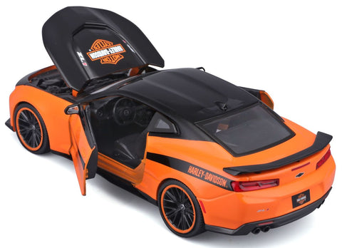 Chevrolet Camaro 2017 Harley Davidson 1/24 orange