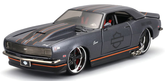 Chevrolet Camaro 1968 Harley Davidson 1/24 schwarz