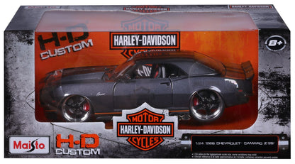 Chevrolet Camaro 1968 Harley Davidson 1/24 schwarz