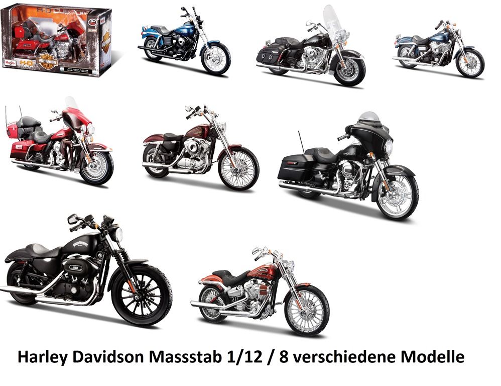 Harley Davidson Motorräder 1/12