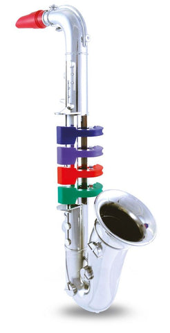 Saxophone mit 4 farbigen Tasten 36cm