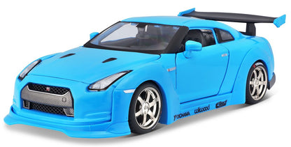 Nissan GT-R 1/24 blau