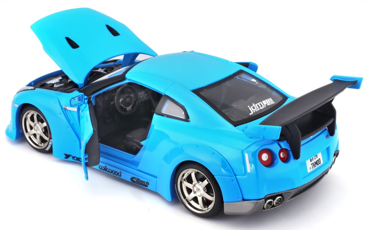 Nissan GT-R 1/24 blau