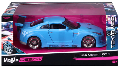 Nissan GT-R 1/24 blau