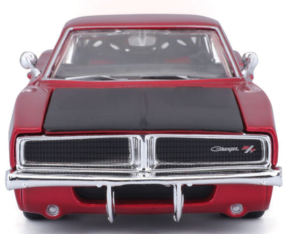 Dodge Charger R/T 1969 1/24 rot