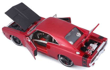 Dodge Charger R/T 1969 1/24 rot