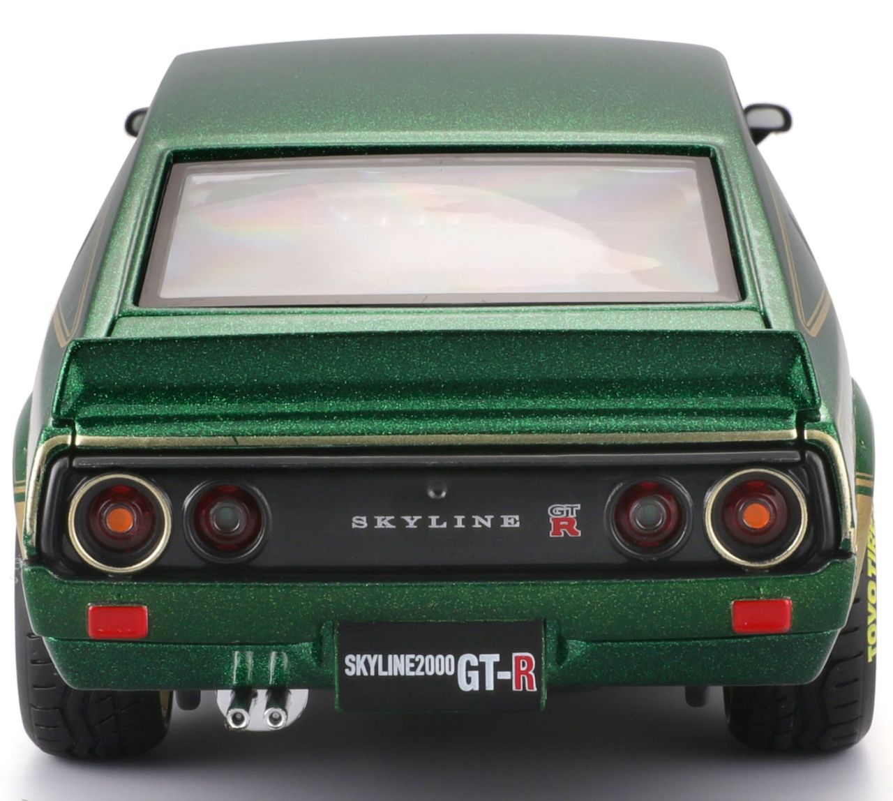 Nissan Skyline 2000GT-R 1973 1/24 grün