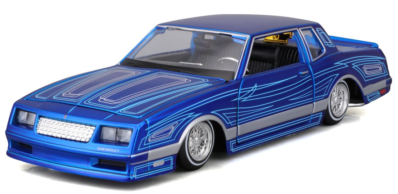 Chevrolet Monte Carlo SS 1986 Lowrider 1/24 blau