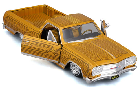 Chevrolet El Camino 1965 Lowrider 1/24 gold