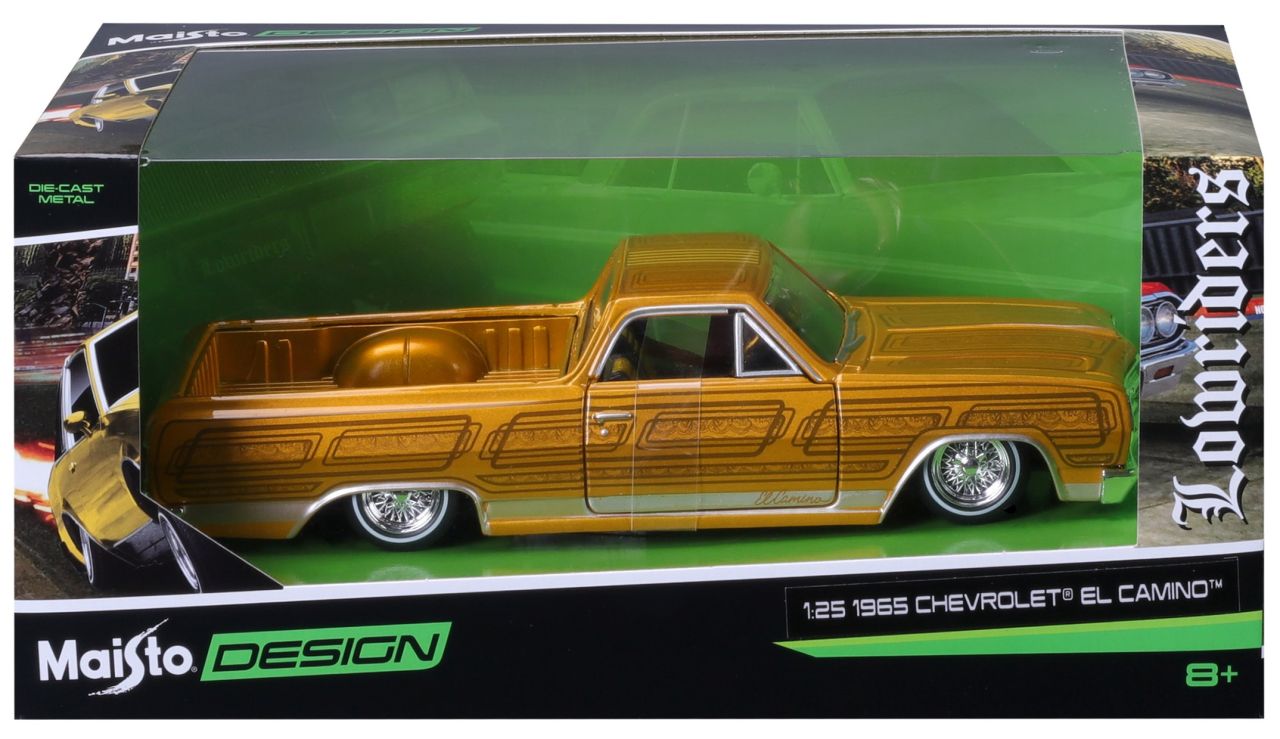 Chevrolet El Camino 1965 Lowrider 1/24 gold