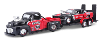 Ford F1 Pick-Up 1948 & Ford Mustang GT 1967 1/24