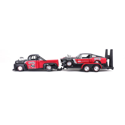 Ford F1 Pick-Up 1948 & Ford Mustang GT 1967 1/24