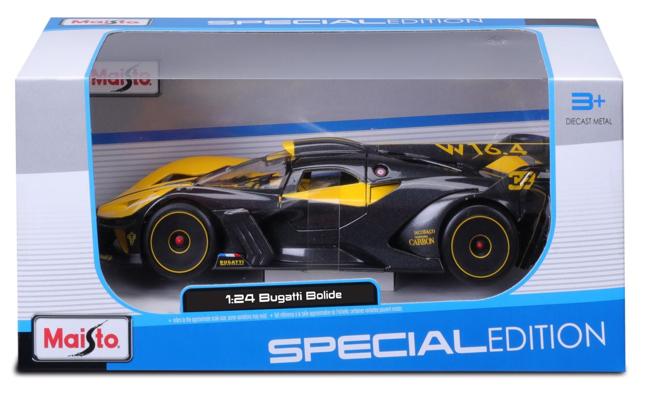 Bugatti Bolide 1/24 gelb