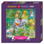 Wildlife Square Puzzle 1000 Teile